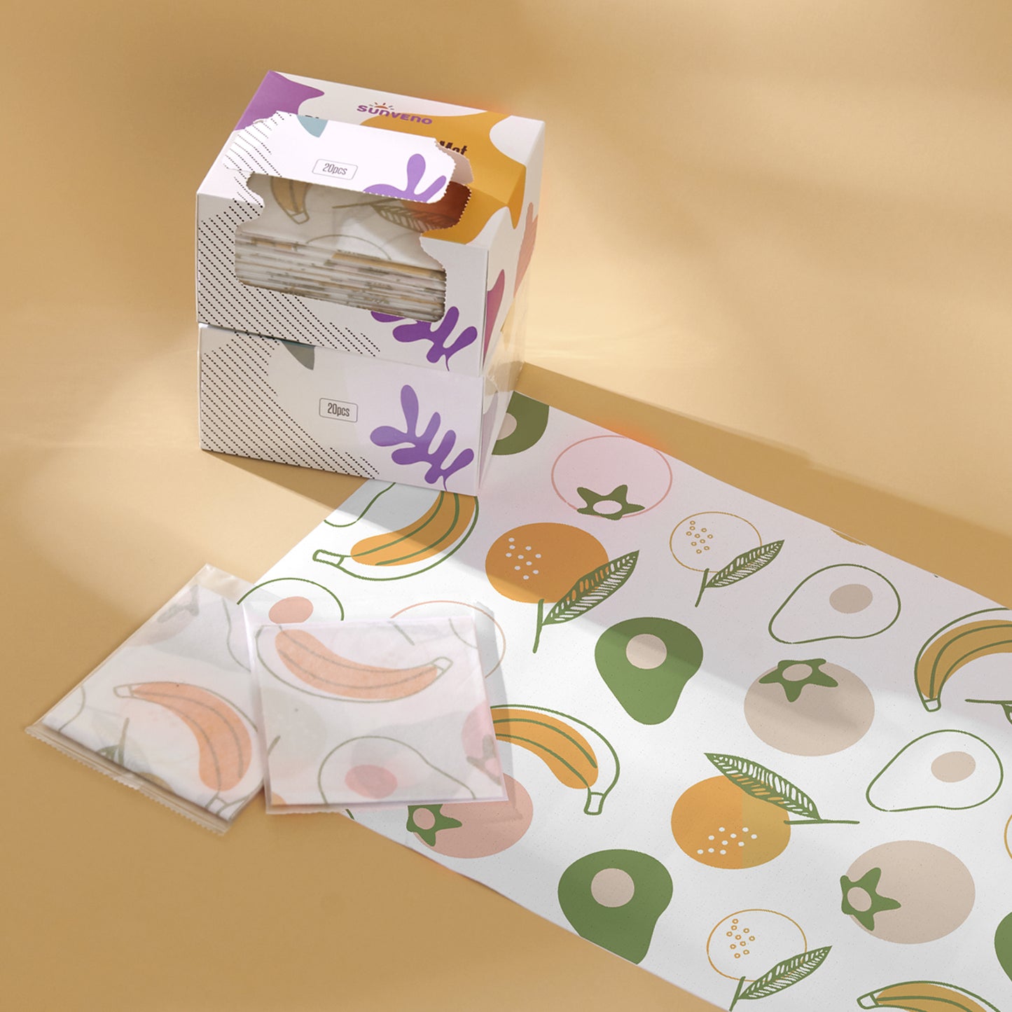 GreenlyLive™ Disposable Placemats for Kids - Hygienic & Waterproof 20-Pac
