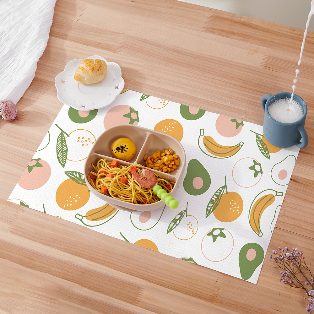 GreenlyLive™ Disposable Placemats for Kids - Hygienic & Waterproof 20-Pac